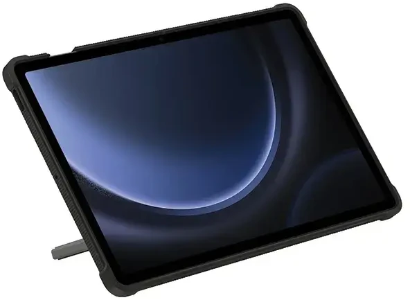 112803 Dėklas Samsung EF-RX610CBEGWW Tab S9 FE+ juodos spalvos Outdoor Cover