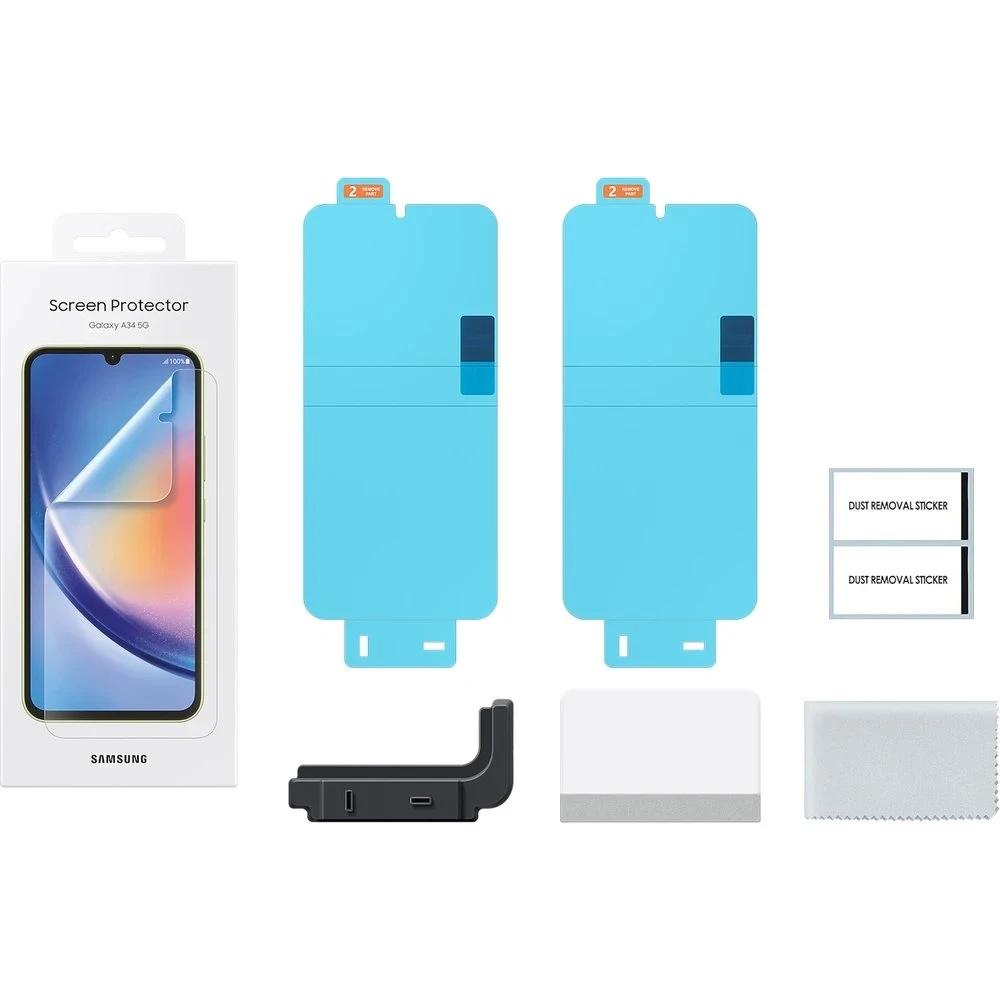 UA346CTE ekrano apsauga, skirta Samsung Galaxy A34 Transparent (skaidri)