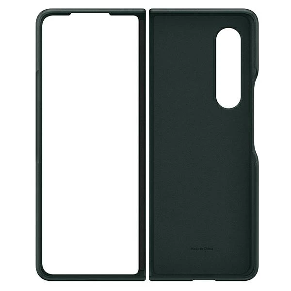 Dėklas VF926LGE odinis dangtelis, skirtas Samsung Galaxy Fold 3 (žalias)