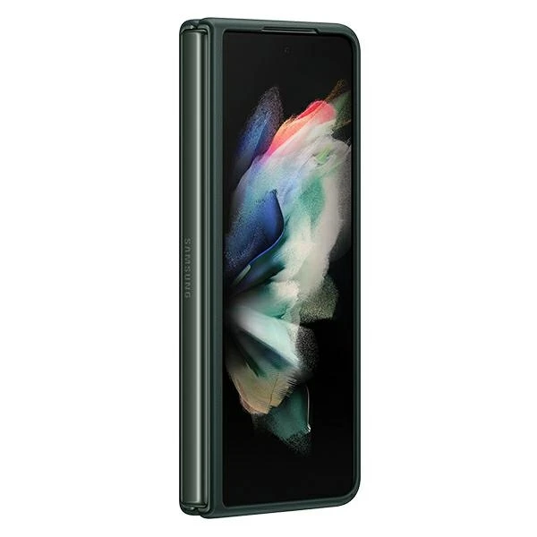 Dėklas VF926LGE odinis dangtelis, skirtas Samsung Galaxy Fold 3 (žalias)