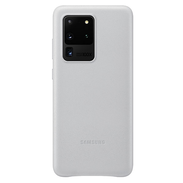 Dėklas VG988LSE odinis dangtelis, skirtas Samsung Galaxy S20 Ultra Light (Pilkas)