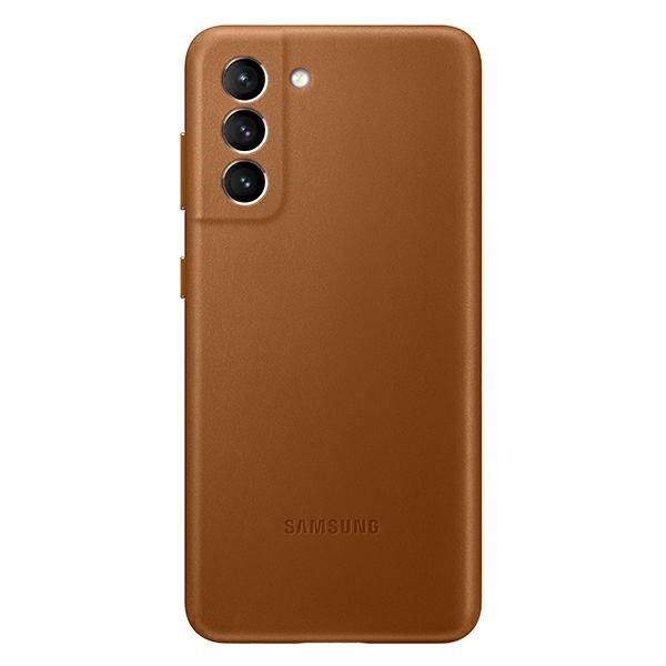 Dėklas VG996LAE odinis dangtelis, skirtas Samsung Galaxy S21 Plus rudas (rudas)