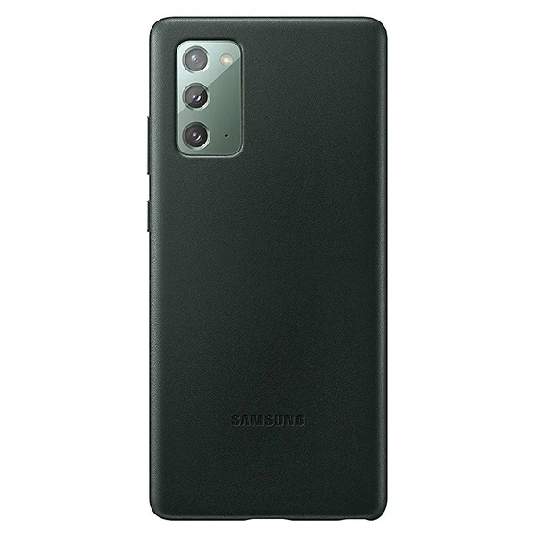 Dėklas Odinis dangtelis Samsung Galaxy Note 20/ Note 20 5G (Žalias)