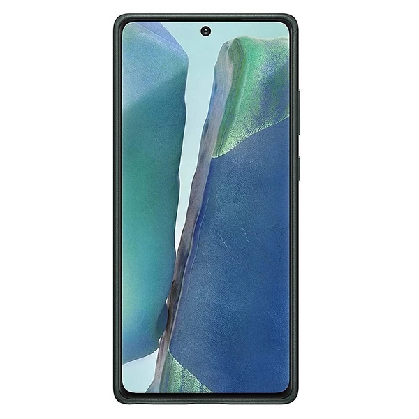 Dėklas Odinis dangtelis Samsung Galaxy Note 20/ Note 20 5G (Žalias)