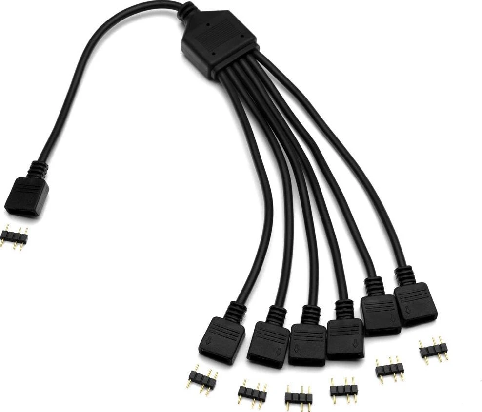 Ek Water Blocks EK Vanduo blokai EK-D-RGB 6 krypčių skirstytuvas