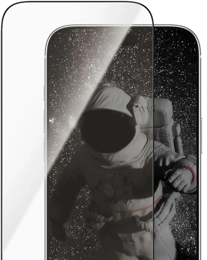 Ekrano apsauga „PanzerGlass Ceramic Ultra-Wide Fit - FASTFIT IN-A-BOX“, skirta „iPhone 17 Pro Max“ ir „18 Pro Max“
