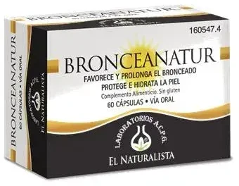 El Natural Bronceanatur 60 kapsulių