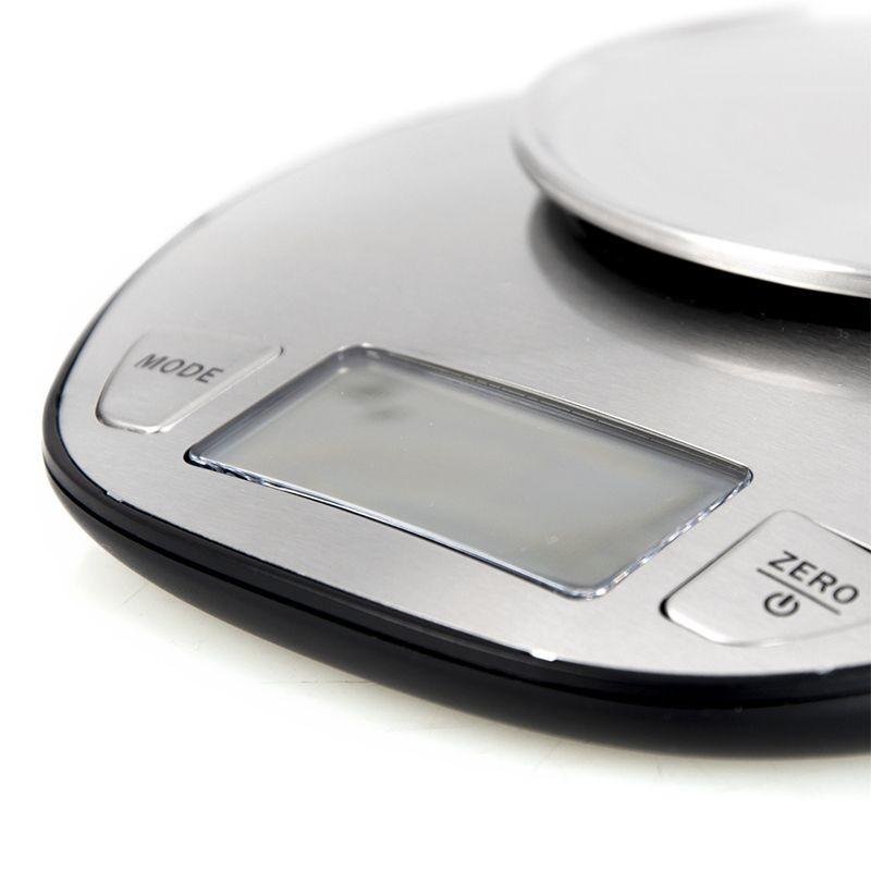Steel Elektroninės virtuvinės svarstyklės su dubeniu ELDOM WK320S, plieninės