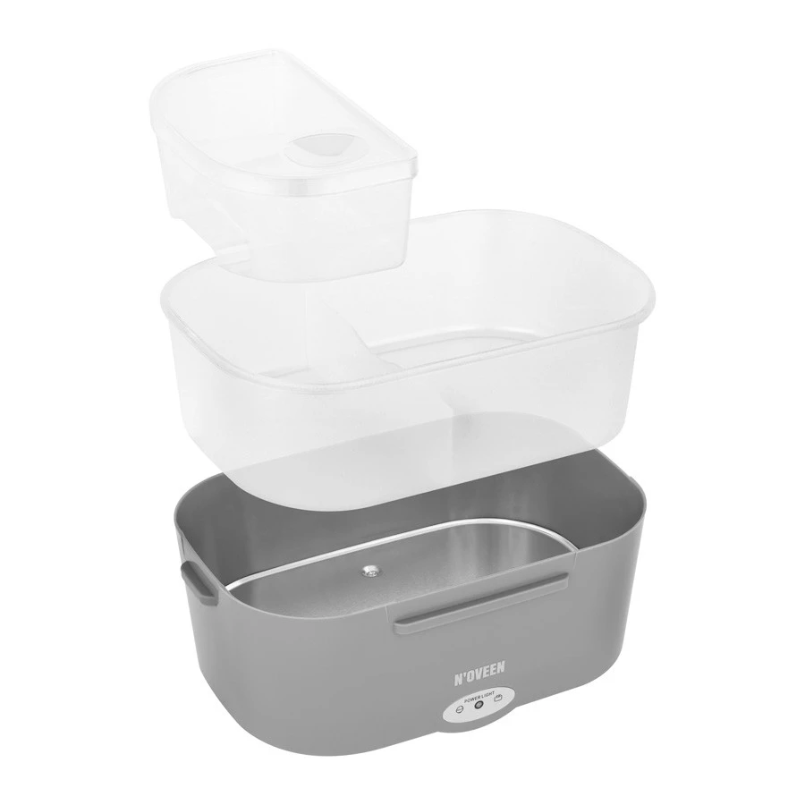 Elektrinė priešpiečių dėžutė (Lunch Box) N'oveen LB340 Dark Grey