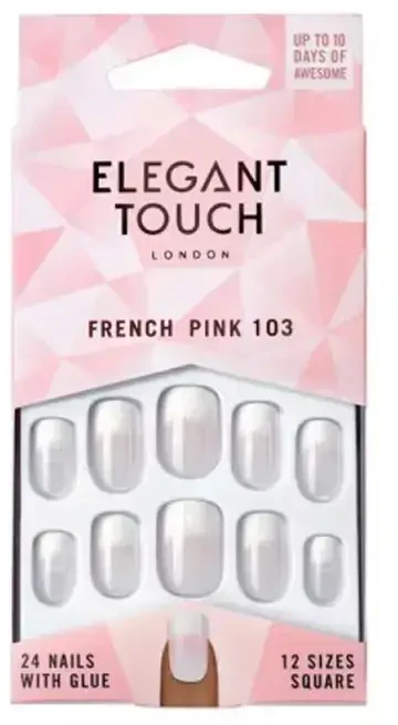Elegant Touch Natūralus prancūzų rožinis 103 vidutinis