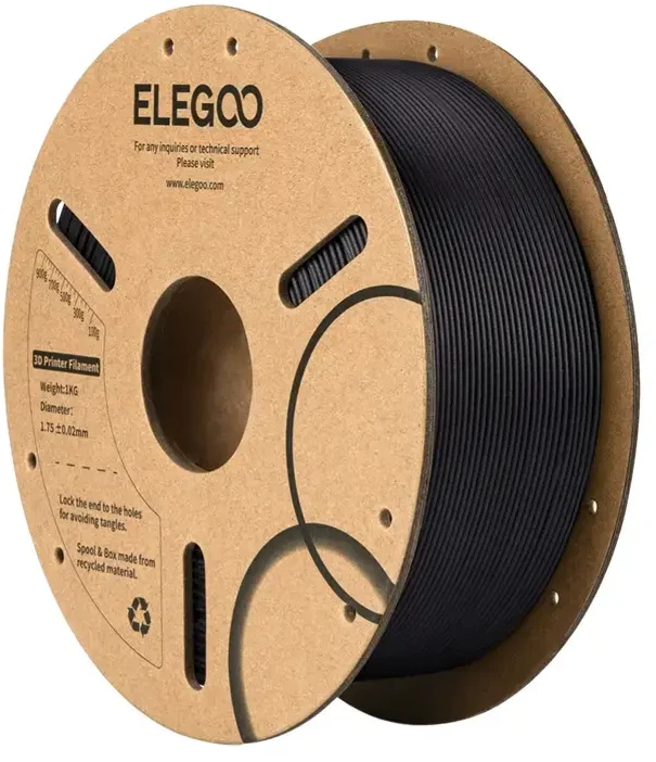 ELEGOO PLA-CF Filament juoda