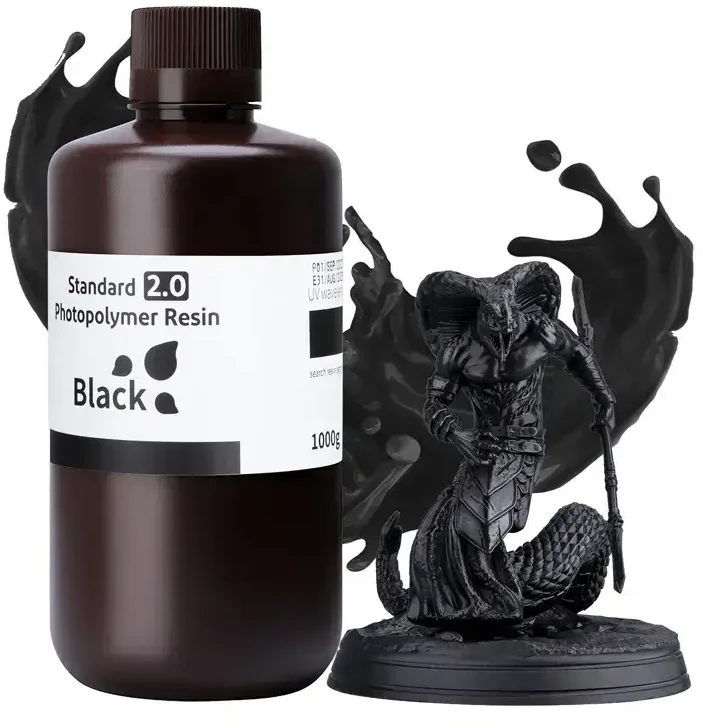 ELEGOO Standard 2.0 Resin (juodas)