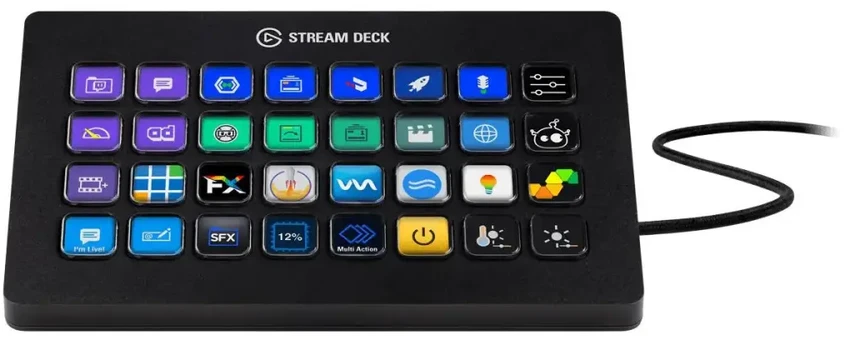 Elgato Stream Deck XL, spartus praplėstų funkcijų paleidimo įrenginys