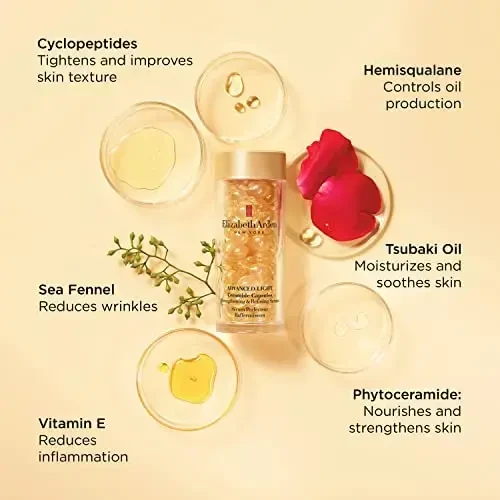 Elizabeth Arden Advanced Light Ceramide Treatment Serumas 60 kapsulių