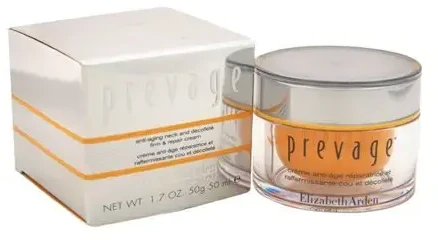 Elizabeth Arden Prevage Anti Aging kaklo ir dekoltė srities stangrinamasis ir atkuriamasis kremas 50ml