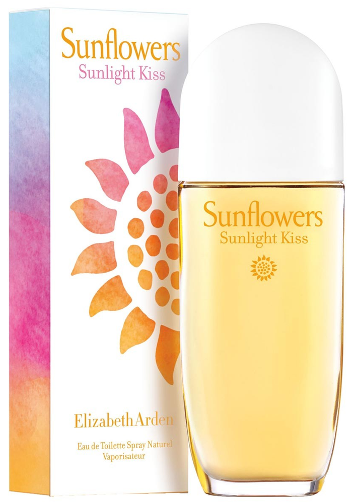 Elizabeth Arden Sunflowers Sunlight Kiss EDT tualetinis vanduo moterims, 100 ml
