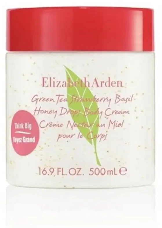 Basil Elizabeth Arden Žaliosios arbatos, braškių ir baziliko medaus lašų kūno kremas 500 ml