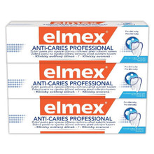 Elmex Dantų pasta "Anti Caries Professional Trio" 3 x 75 ml