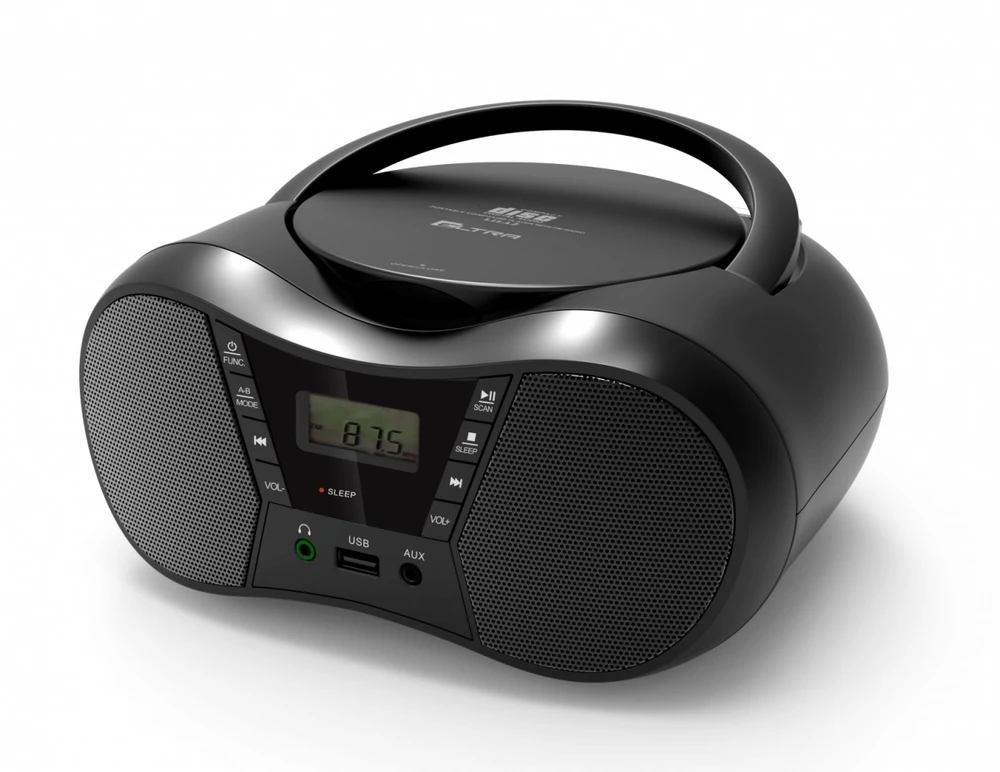 Eltra Grotuvas CD LILA2 USB/BT juoda