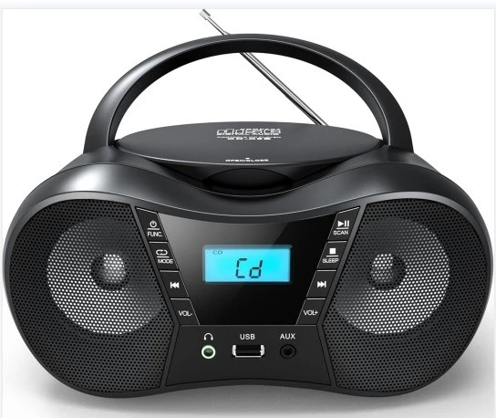 Eltra Grotuvas CD LILA2 USB/BT juoda
