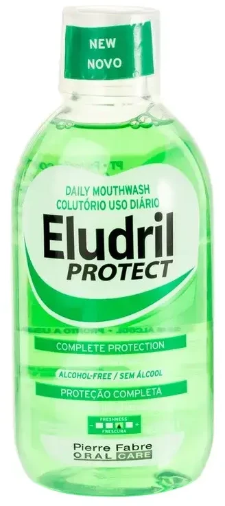 Eludril Eludril, burnos skalavimo skystis, visapusiška apsauga, 500 ml, unisex