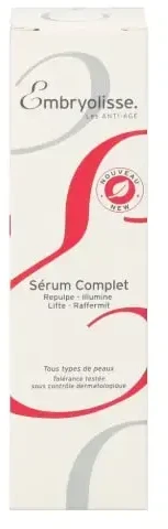 Embryolisse Serum Complet stangrinamasis veido serumas, 30 ml