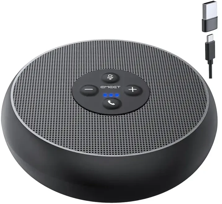 Konferencijų garsiakalbis - Emeet OfficeCore M1A 360° balso surinkimas, USB-C, suderinamas su Zoom ir Teams