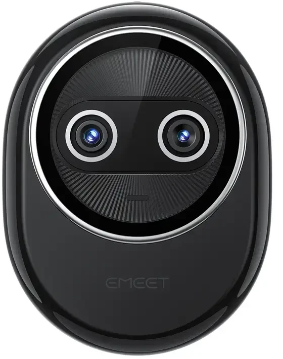 Webcam - Emeet Piko+ 4K dviejų objektyvų, AI automatinis fokusavimas, triukšmo slopinimo mikrofonai, juoda