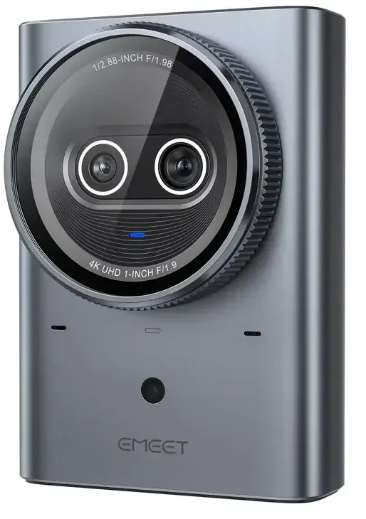 Internetinė Kamera - EMEET Prime SE 4K, 1 colio jutiklis, PDAF, 12x hibridinis priartinimas, USB-C, HDMI 1.4
