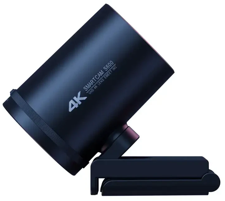 Kameros - EMEET SmartCam S600 4K Ultra HD, autofokusas, dvigubi mikrofonai, juoda