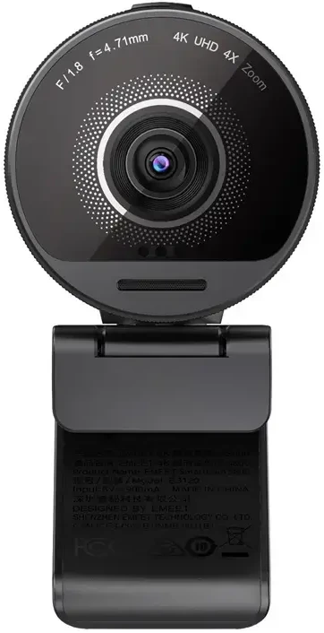 Kameros - EMEET SmartCam S800 4K UHD, AI automatinis fokusavimas, dvigubi mikrofonai, 40°-73° FOV