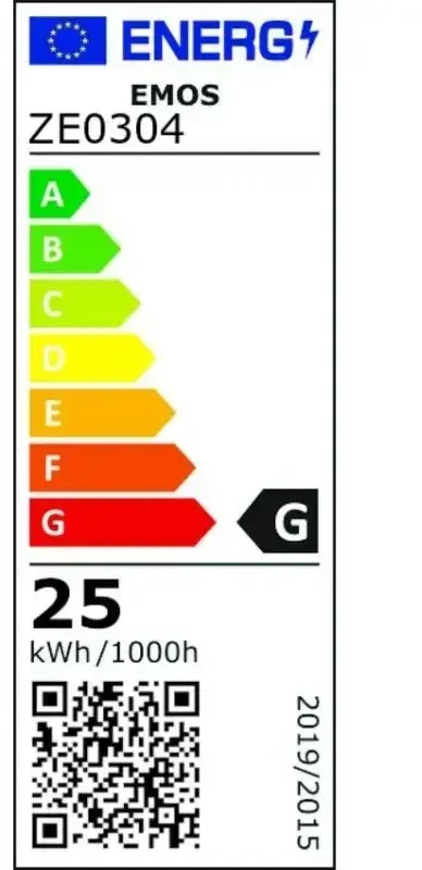 Emos Halogeninė lemputė G9 25W 230V šiltai balta 300°C