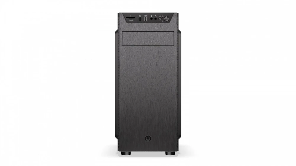 Kompiuterio Korpusas - Endorfy Armis 100 Solid, ATX, 4x 2.5" įlankos, 5.25" įlanka, Juodas