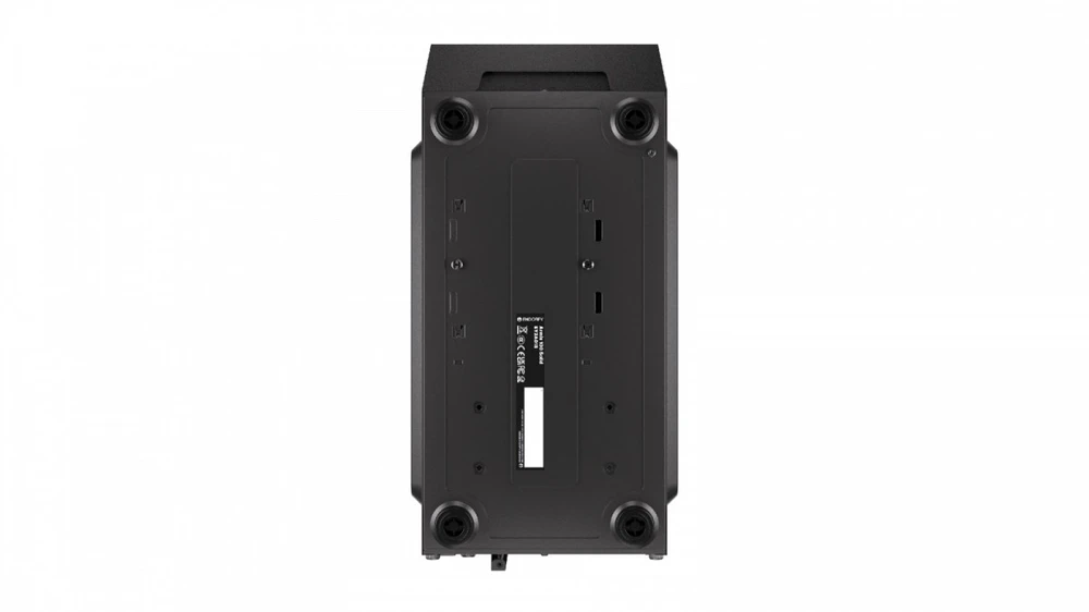 Kompiuterio Korpusas - Endorfy Armis 100 Solid, ATX, 4x 2.5" įlankos, 5.25" įlanka, Juodas