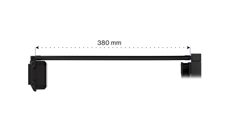 Procesoriaus Aušintuvas - Endorfy Navis F280 ARGB, Juodas