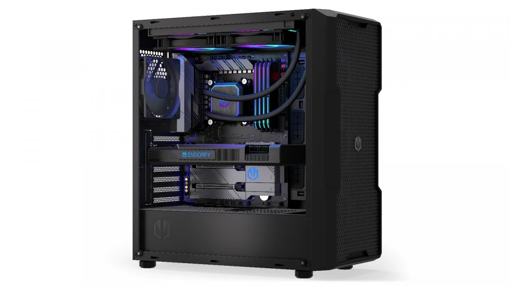 Procesoriaus Aušintuvas - Endorfy Navis F280 ARGB, Juodas