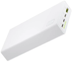 Green Cell Žalias Cell Žalias Cell Power Bank PowerPlay 20000mAh 22.5W - baltas
