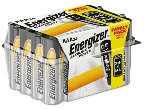 Baterijos - Energizer Šarminės AAA Maxi Pakuotė 24 Vnt.