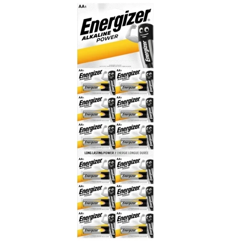 Energizer Alkaline Power AA baterijų rinkinys 12 vnt