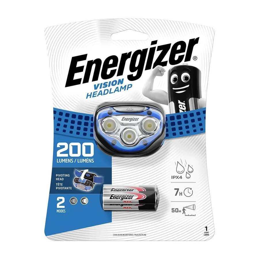 Energizer 100lm galvos žibintuvėlis Vision