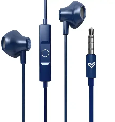 Ausinės Energy Sistem su laidu Earphones | EasyPods | Su mikrofonu | 3.5 mm jack | Indigo