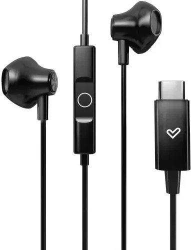 Ausinės Energy Sistem su laidu Earphones | EasyPods Type C | Su mikrofonu | USB-C | Space