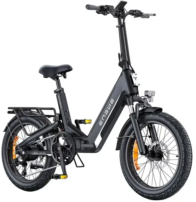 Sulankstomas elektrinis dviratis ENGWE, L20 3.0 Boost Juodas, 250W