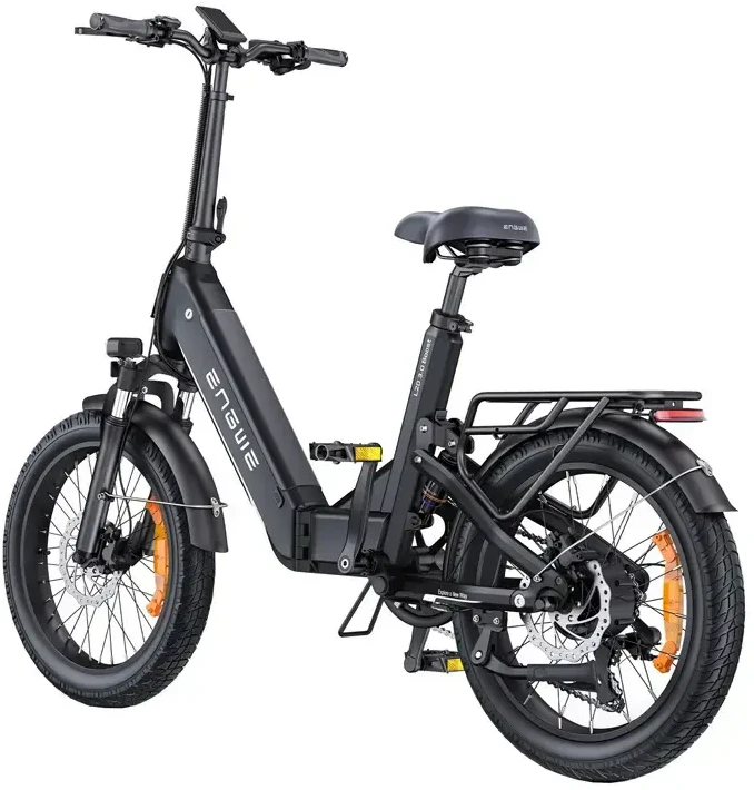 Sulankstomas elektrinis dviratis ENGWE, L20 3.0 Boost Juodas, 250W