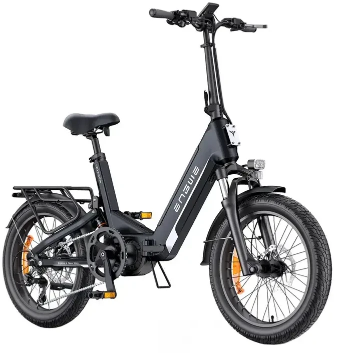 Sulankstomas elektrinis dviratis ENGWE, L20 3.0 PRO Juodas, 250W