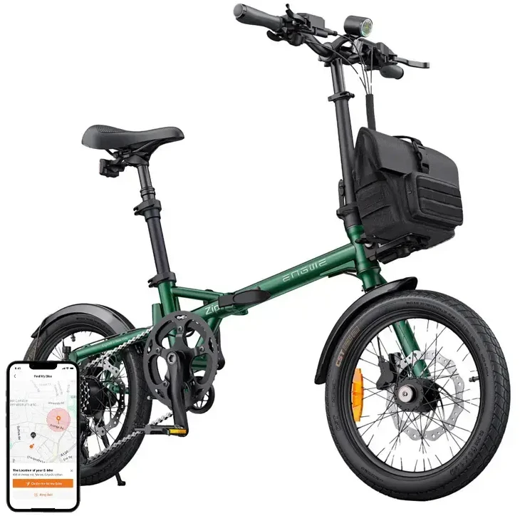 ENGWE ZIP 250W 16" Electric Bike (Žalias)