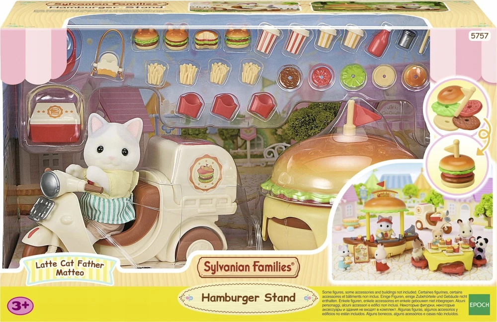 Sylvanian Families – Hamburgerio kioskas (5757)