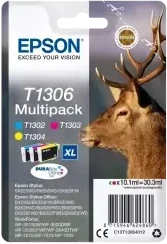 Rinkinys Epson T1306 MultiPack | Stylus SX525WD / BX305F / BX320FW / BX625FWD