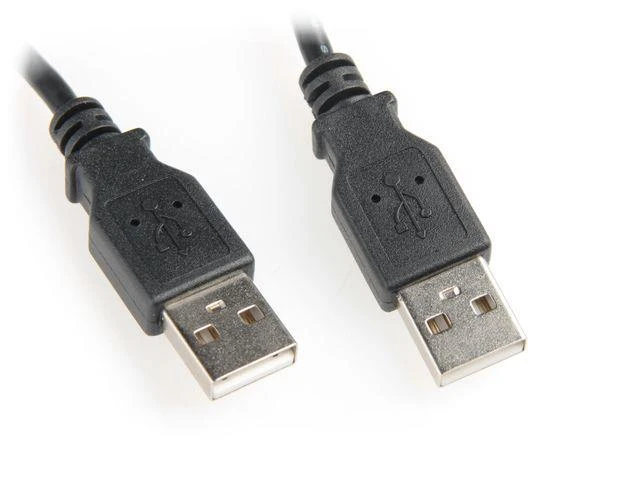 Equip USB įranga USB-A – USB-A laidas 3 m juodas (128871)