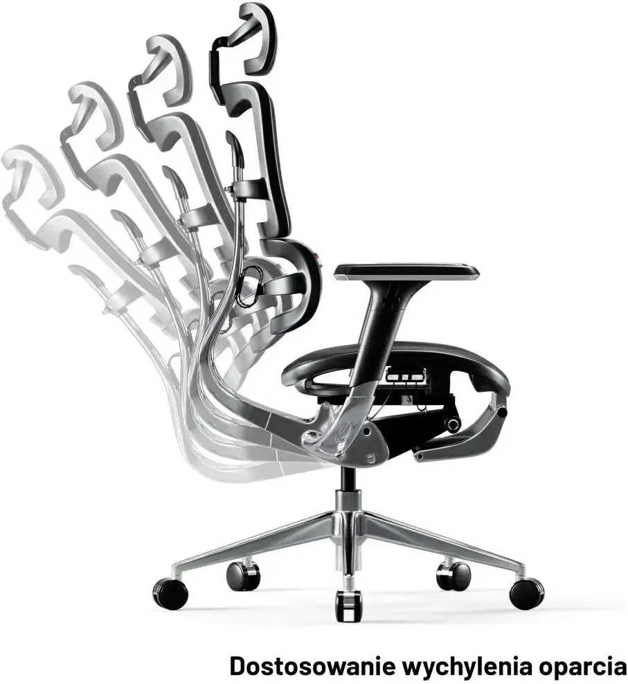 Ergonominė žaidimų/biuro kėdė Diablo V-Master, Juoda